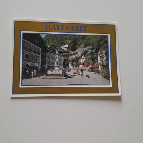 AK Hallstatt. Marktplatz.