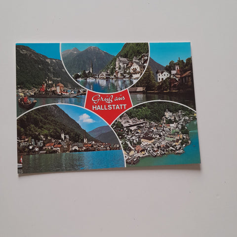 AK Gruss aus Hallstatt.