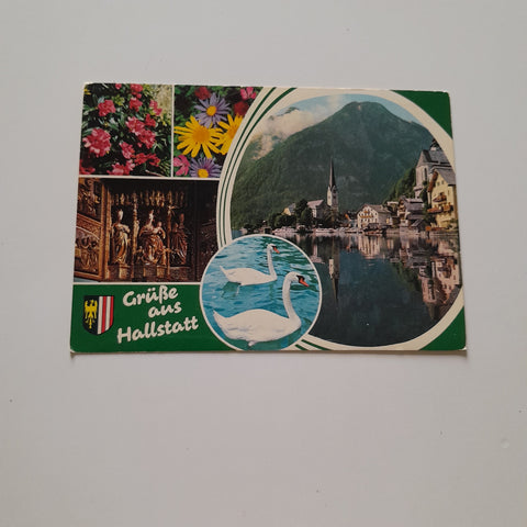 AK Grüsse aus Hallstatt.