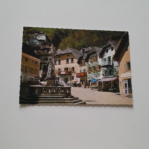 AK Hallstatt. Marktplatz.