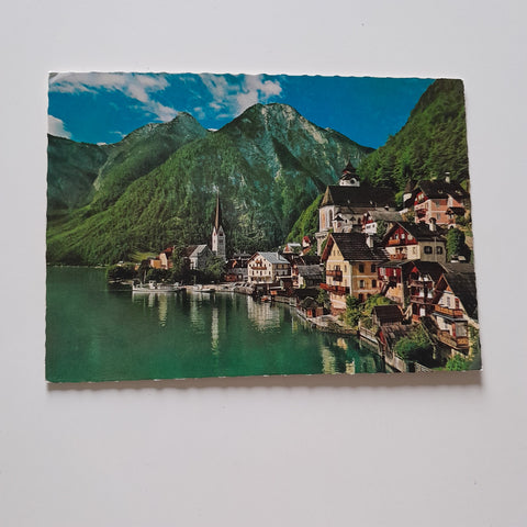 AK Hallstättersee mit Hallstatt.
