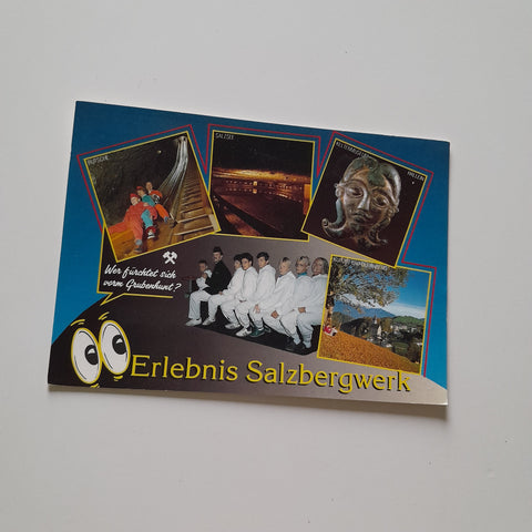 AK Erlebnis Salzbergwerk Hallstatt Hallein Altausee Bad Ischl.