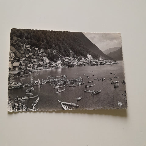AK Hallstatt. Frohnleichnams-Prozession.