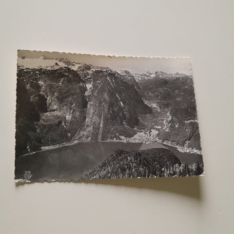 AK Hallstättersee mit Hallstatt.