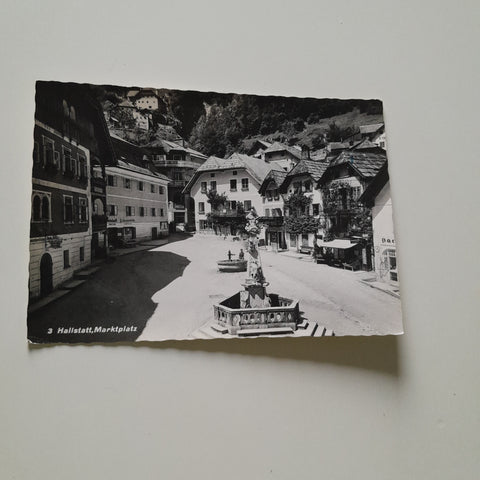 AK Hallstatt. Marktplatz.