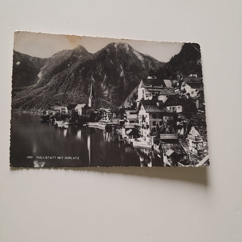 AK Hallstatt mit Hirlatz.
