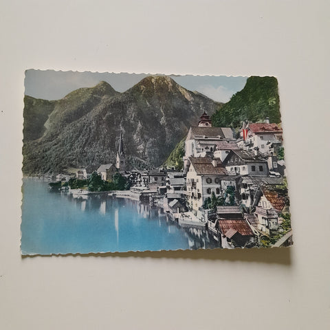 AK Hallstatt mit Hirlatz.
