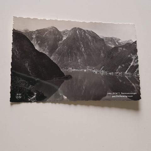 AK Hallstatt gegen Dachsteingruppe.