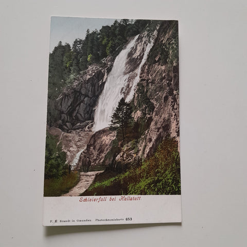 AK Schleierfall bei Hallstatt.