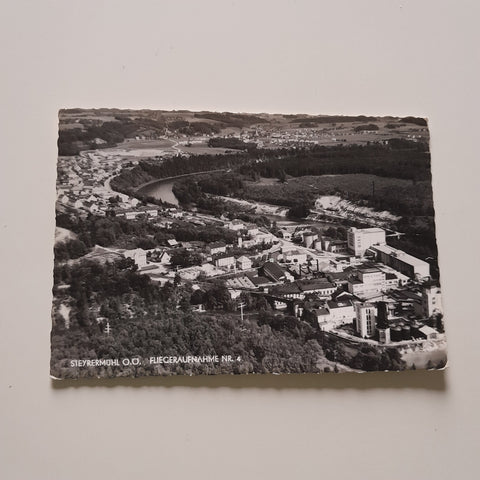 AK Steyrermühl. Fliegeraufnahme.