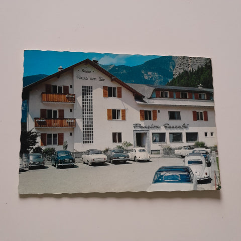 AK Obertraun. Hotel Pension Seecafe Hemetsberger.