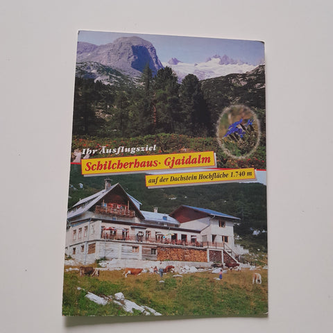 AK Schilcherhaus Gjaidalm. Dachstein. Obertraun.