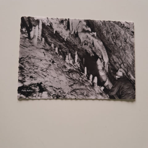 AK Koppenbrüller-Höhle in Obertraun. Tropfstein Galerie.