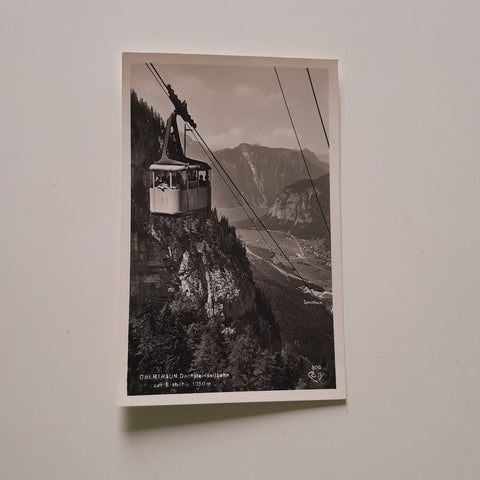 AK Obertraun. Dachsteinseilbahn zur Eishöhle.