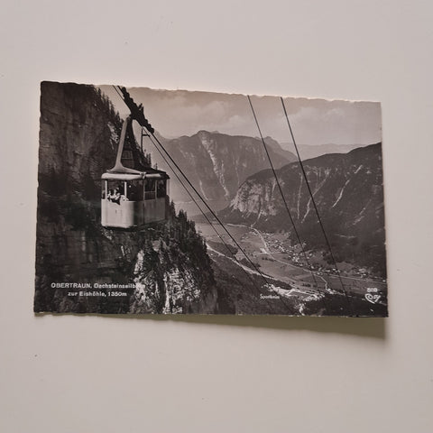 AK Obertraun. Dachsteinseilbahn zur Eishöhle.