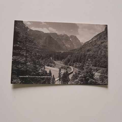 AK Obertraun. Ausblick von der Koppenstrasse. (1932)