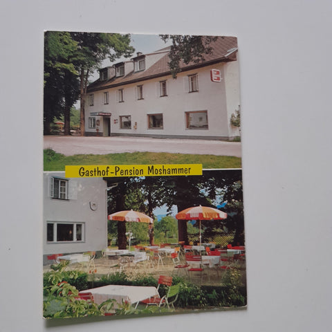 AK Pinsdorf-Wiesen. Gasthof Pension Moshammer.