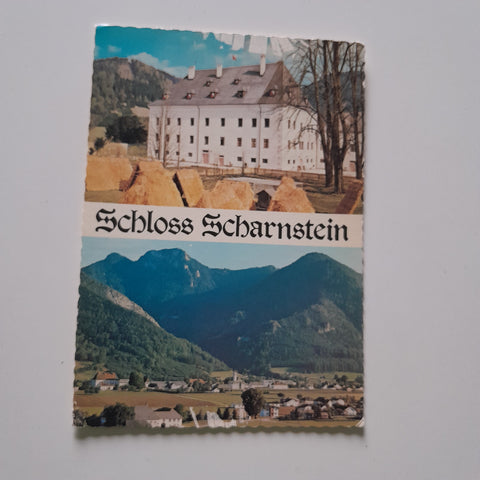 AK Schloß Scharnstein.