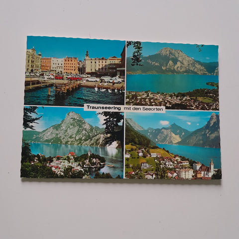 AK Traunseering mit den Seeorten.