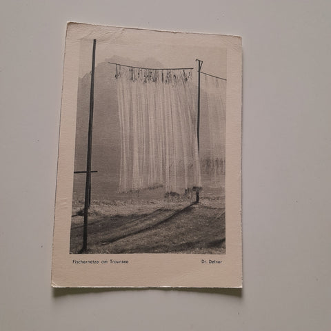 AK Fischernetze am Traunsee.