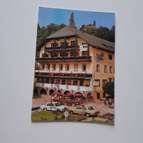 AK Traunkirchen. Hotel Post H. Gröller K.G.