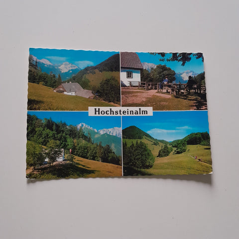 AK Hochsteinalm bei Traunkirchen.