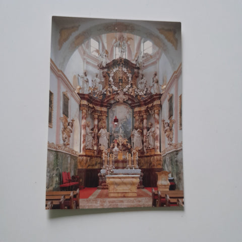 AK Traunkirchen. Hochaltar Mariä Krönung.