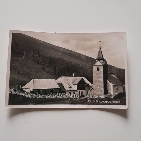 AK Gleinalpenschutzhaus. (1941)