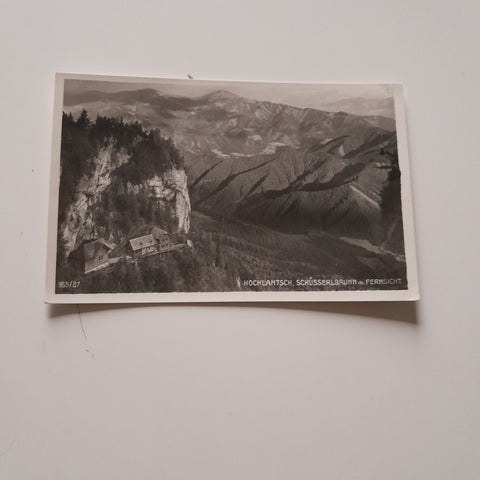 AK Hochlantsch. Schüsserlbrunn mit Fernsicht. (1940)