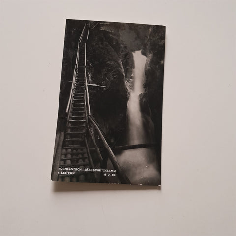 AK Hochlantsch. Bärnschützklamm. 6 Leitern.