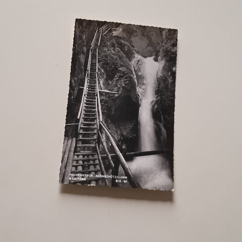 AK Hochlantsch. Bärnschützklamm 6 Leiter.