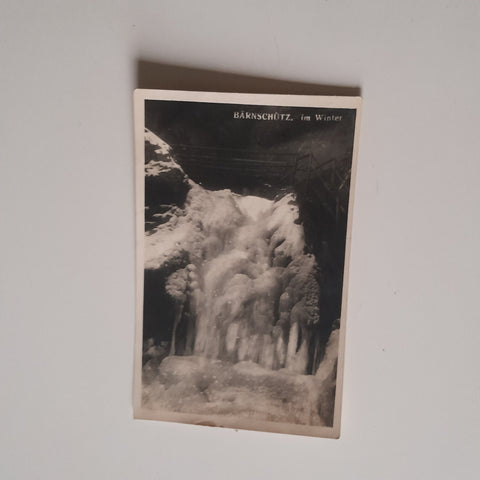 AK Bärnschütz im Winter. (1927)