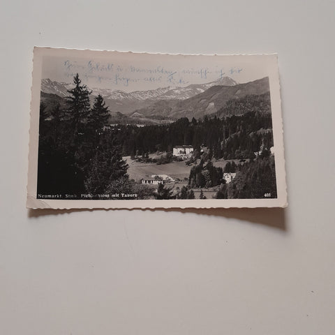 AK Neumarkt. Pichlschloss mit Tauern.