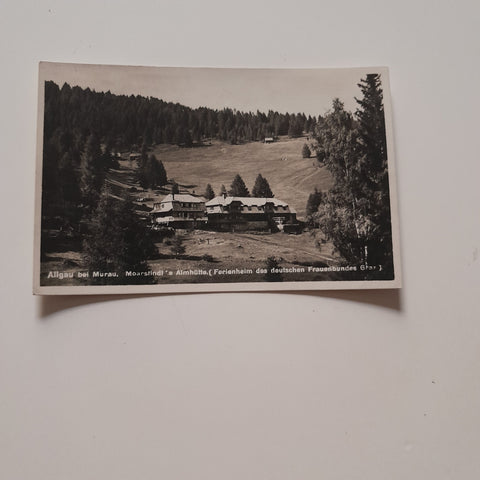 AK Allgau bei Murau. Moarstindl's Almhütte (Ferienheim des deutschen Frauenbundes Graz) (1931)