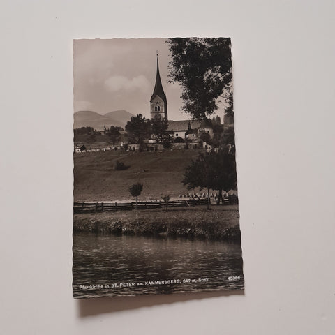 AK Pfarrkirche in St. Peter am Kammersberg.