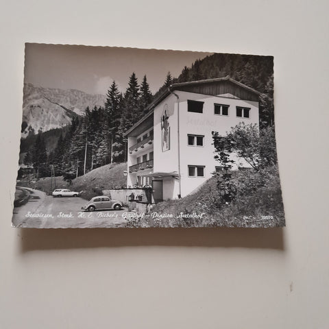 AK Seewiesen. H. E. Bieber's Gasthof Pension Seetalhof. (1968)