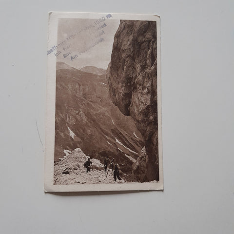 AK G'hackte, Hochschwab - Einstieg.