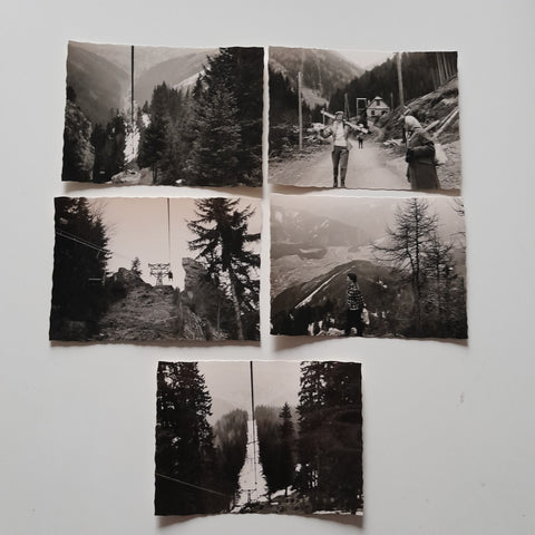 5 Fotos Bürgeralpe Aflenz (1957)