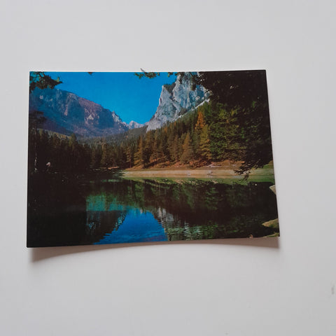 AK Tragöß-Oberort. Grüner See.