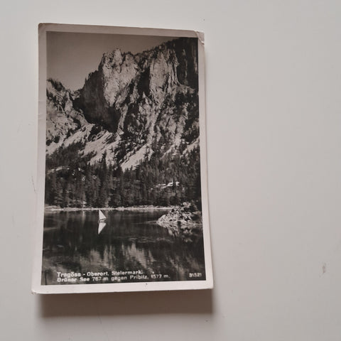 AK Tragöss - Oberort. Grüner See gegen Pribitz. (1939)