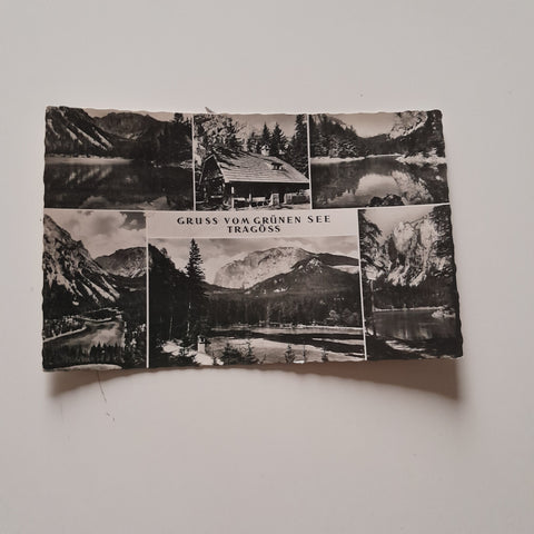 AK Gruss vom Grünen See. Tragöss.