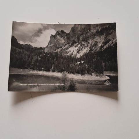 AK Tragöss Oberort. Restouration am Grünen See.