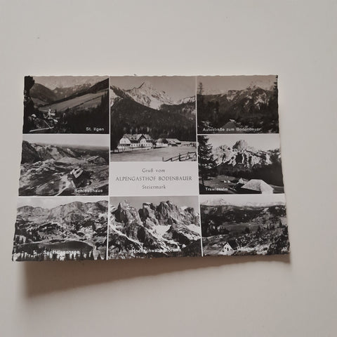 AK Gruß vom Alpengasthof Bodenbauer (1966)