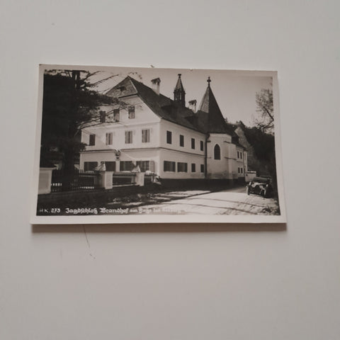 AK Jagdschloß Brandhof. am Fuße des Seeberg.