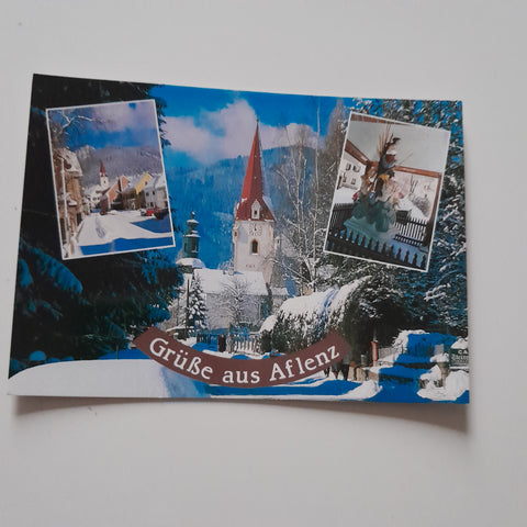 AK Grüße aus Aflenz.