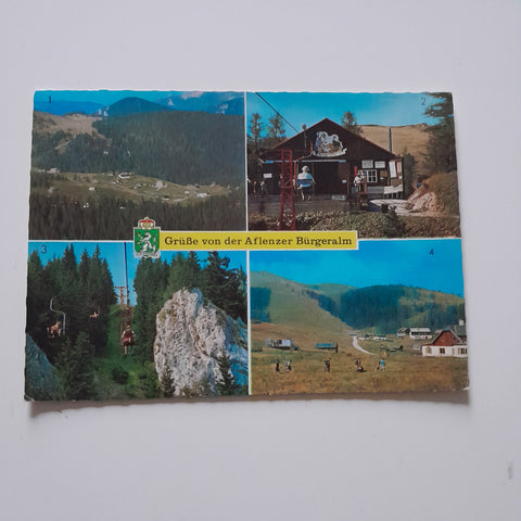 AK Grüße von der Aflenzer Bürgeralm.