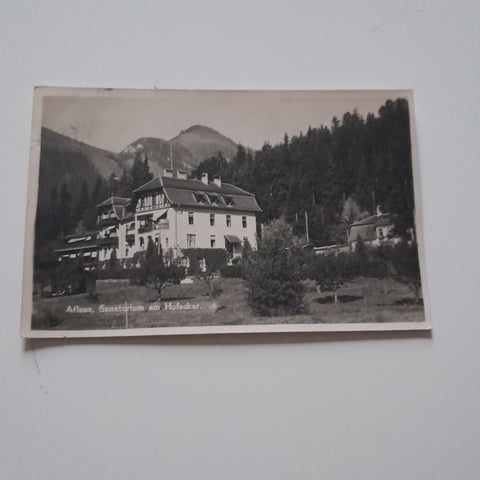 AK Aflenz. Sanatorium am Hofacker. (1928)