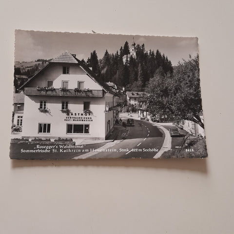 AK St. Kathrein am Hauenstein. Roseggers Waldheimat.