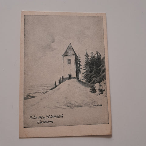 AK Kulm. Glockenturm. (Wasserböck)