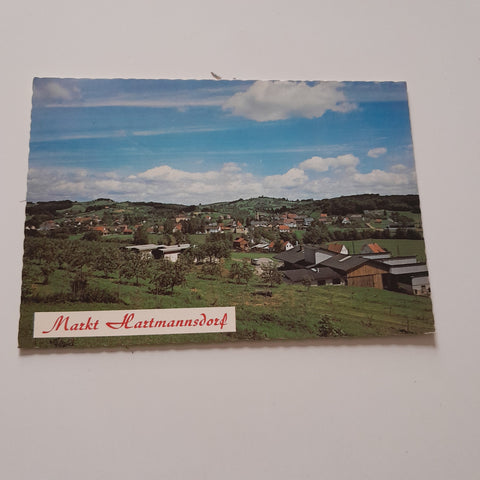 AK Markt Hartmannsdorf.